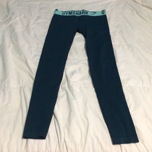 Gymshark fit leggings in lagoon blue/turquoise